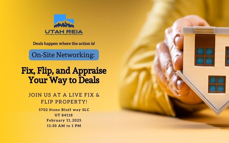 On-Site Networking: Fix, Flip, and Appraise Your Way to Deals